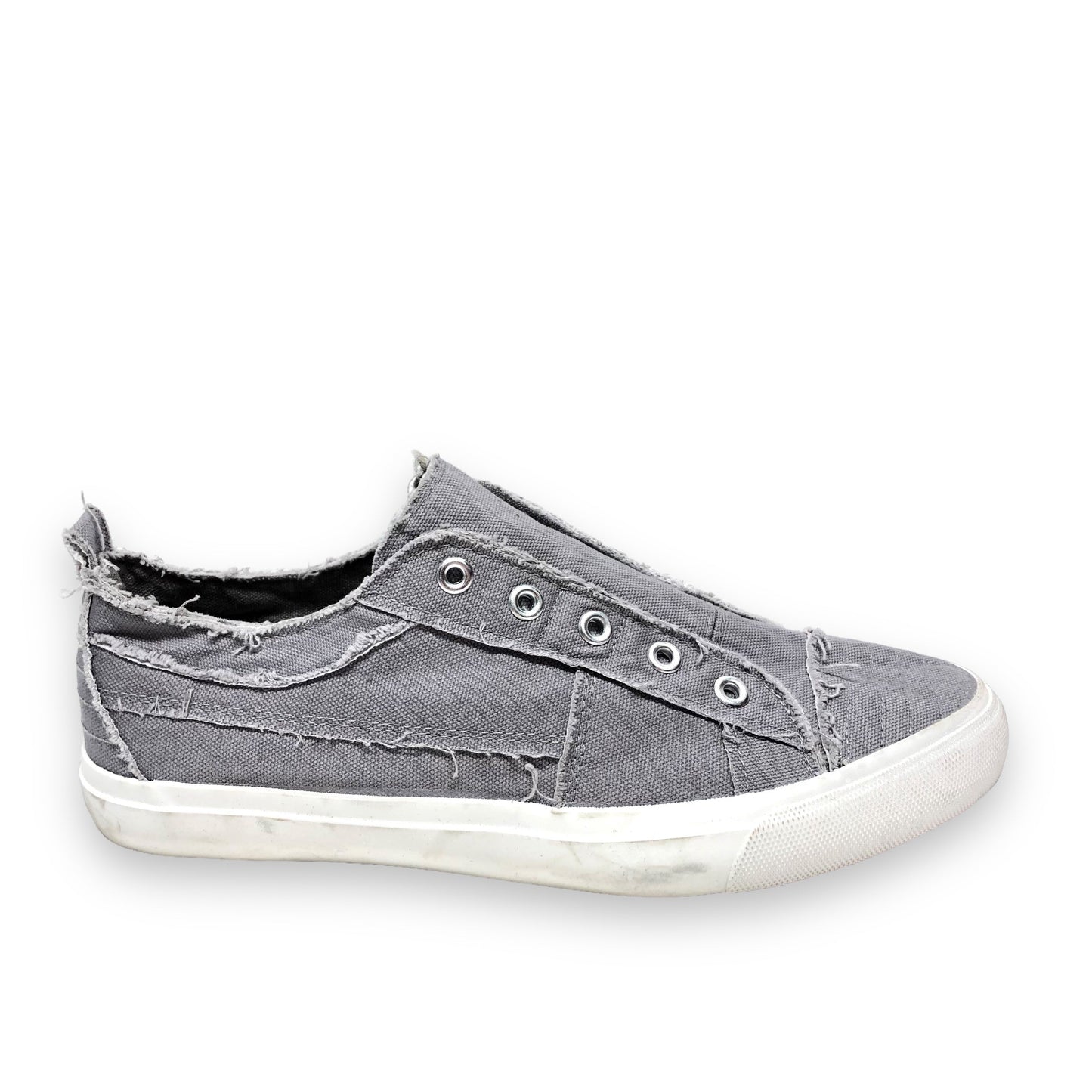 Grey Shoes Sneakers Corkys, Size 9