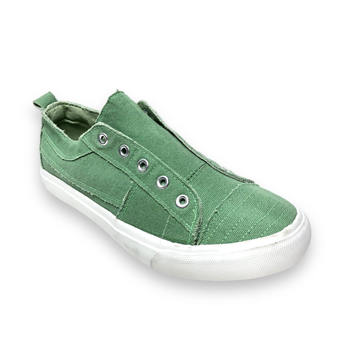 Green Shoes Sneakers Corkys, Size 9