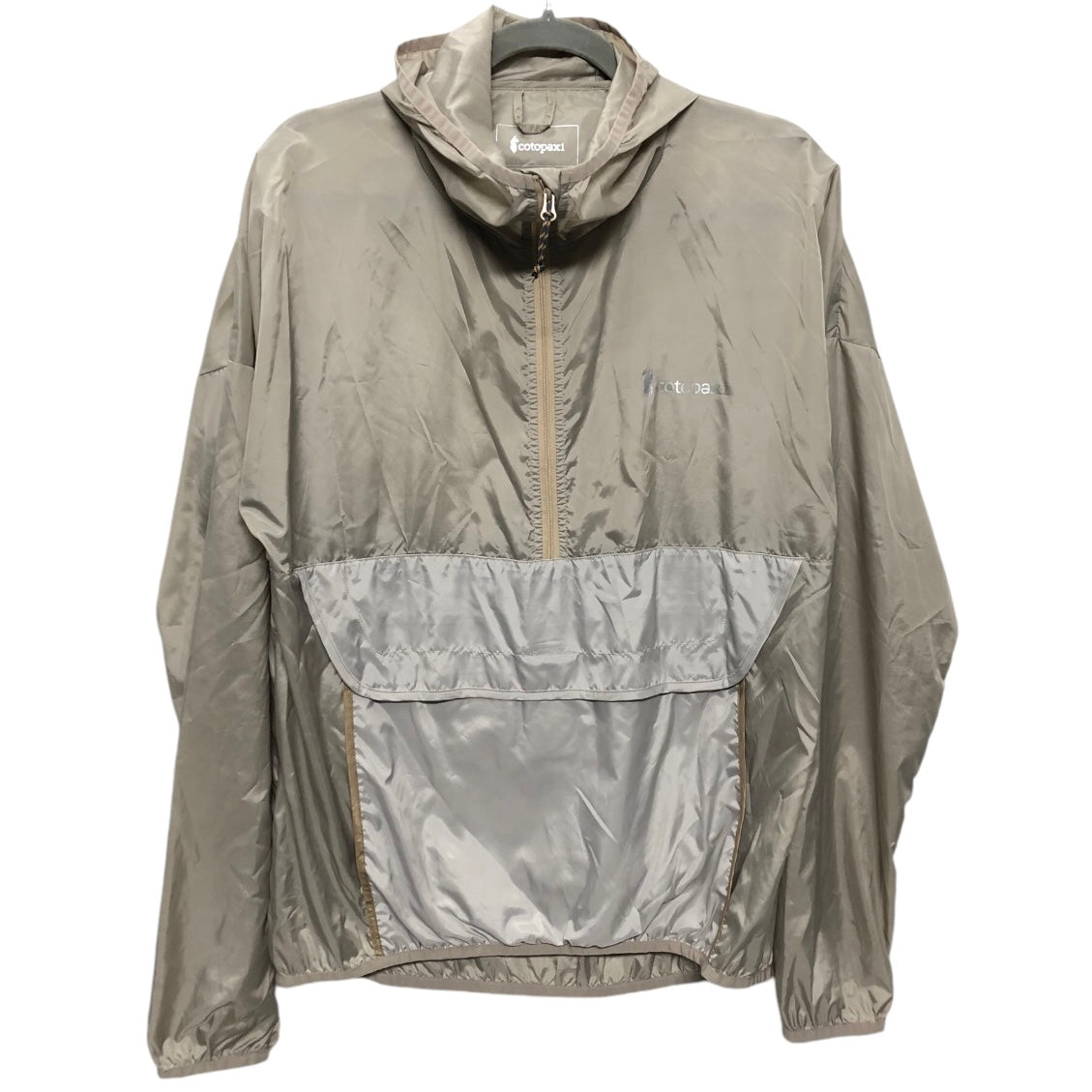 Jacket Windbreaker By Cmc In Taupe, Size: M