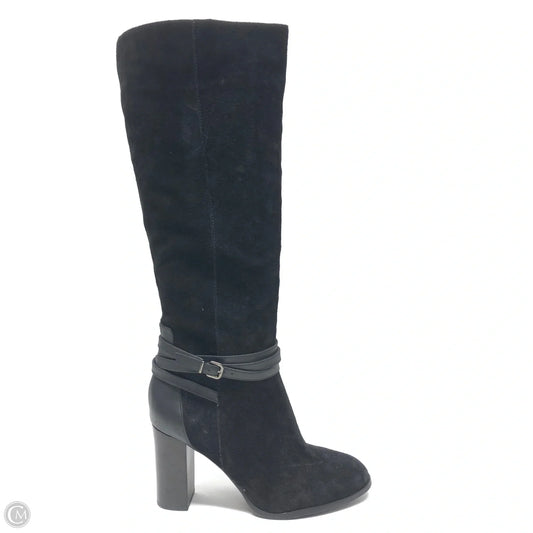 Boots Mid-calf Heels By Antonio Melani In Black, Size: 7.5