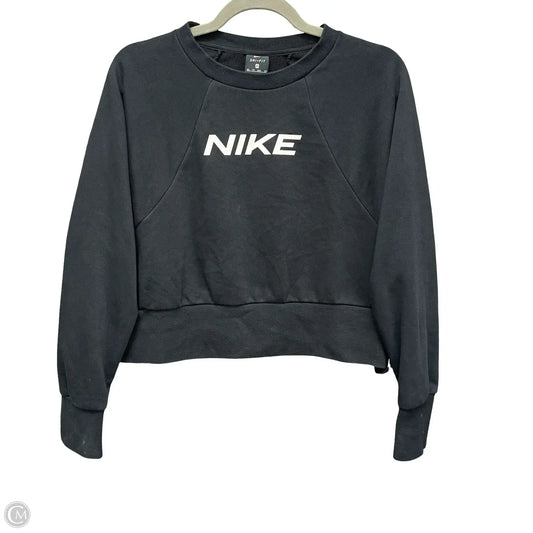 Sweatshirt Crewneck By Nike Apparel In Black, Size: Xs