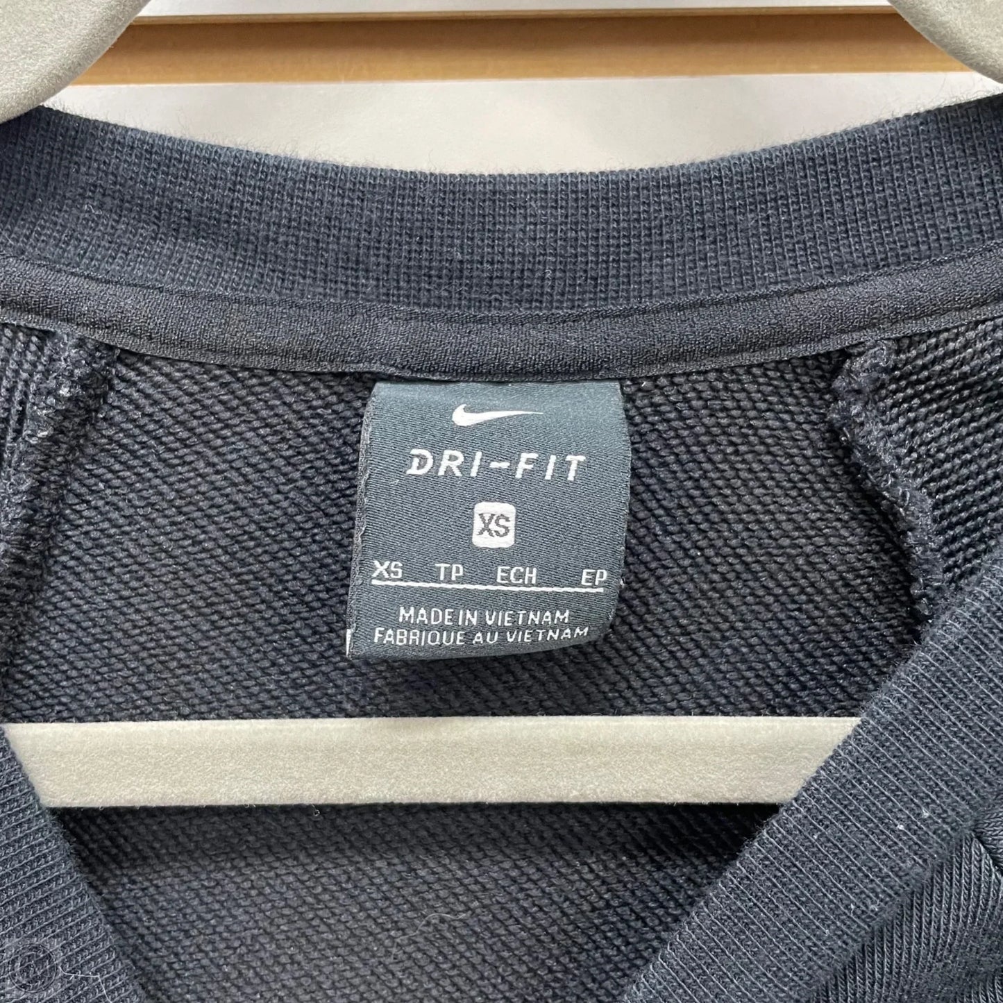 Sweatshirt Crewneck By Nike Apparel In Black, Size: Xs