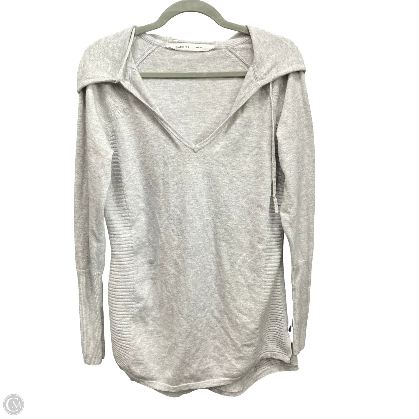 Sweater By Athleta In Grey, Size: L
