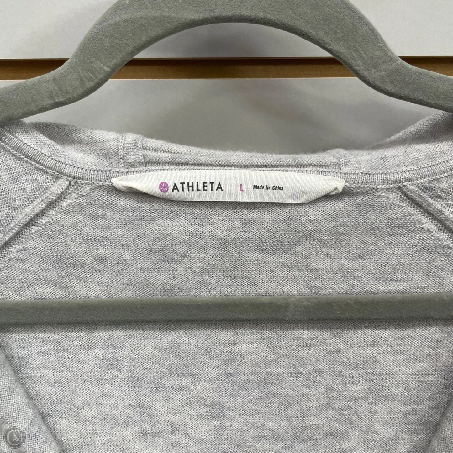 Sweater By Athleta In Grey, Size: L