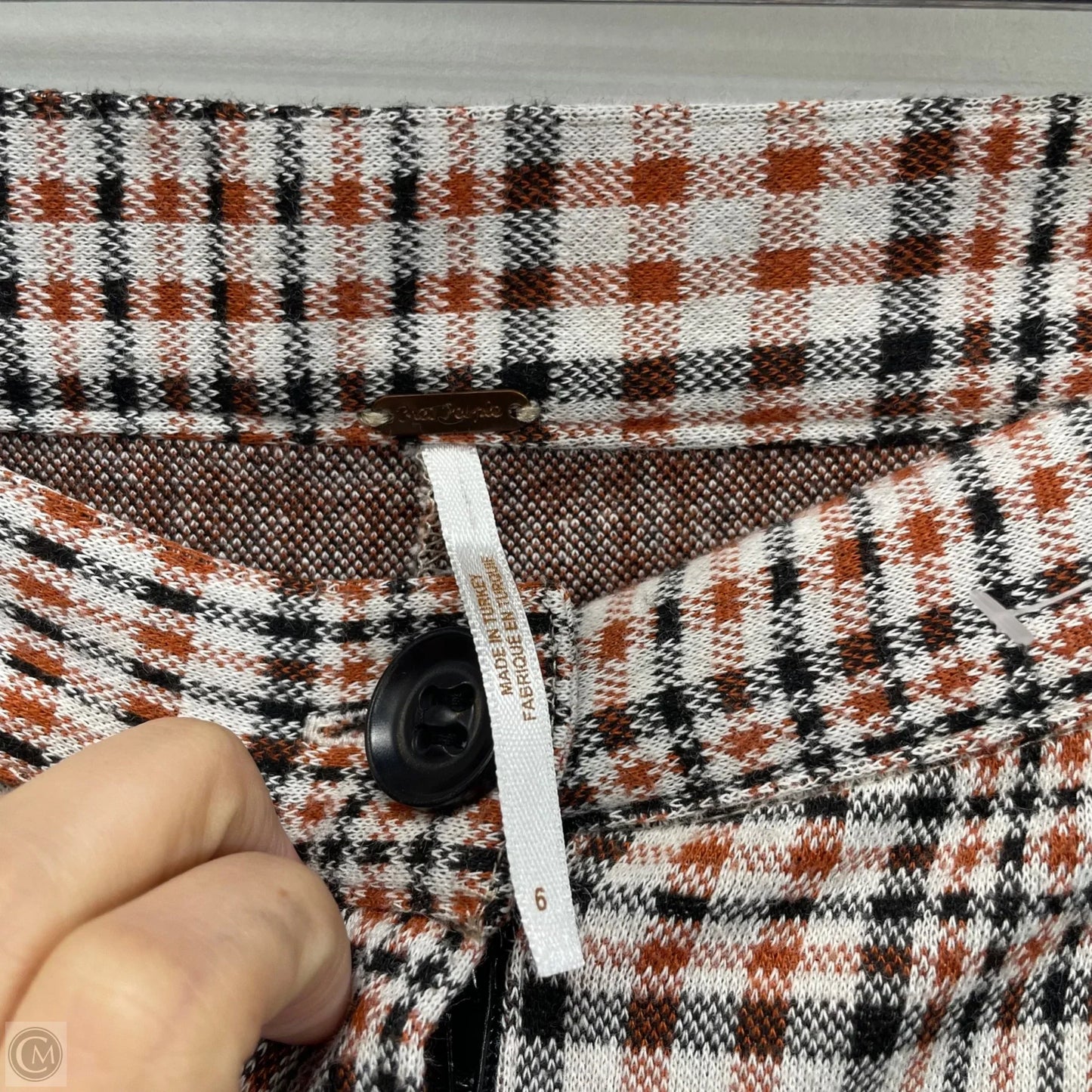 Pants Dress By Free People In Plaid Pattern, Size: 6
