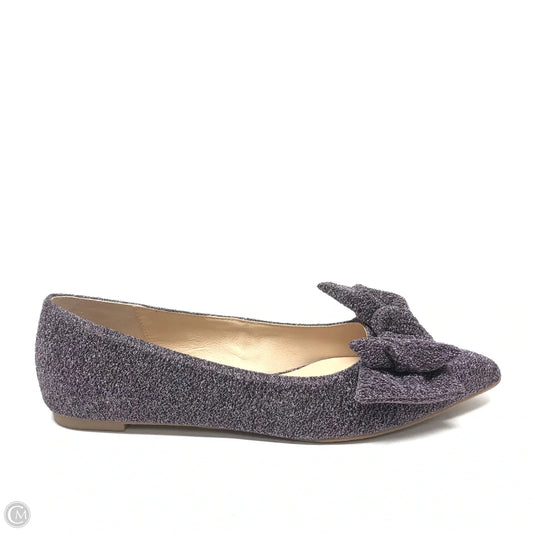 Shoes Flats By Jack Rogers In Black & Purple, Size: 10