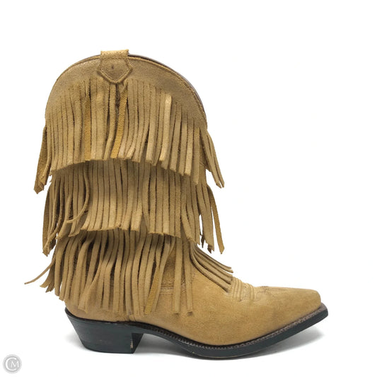 Boots Western By Dingo In Tan, Size: 8.5