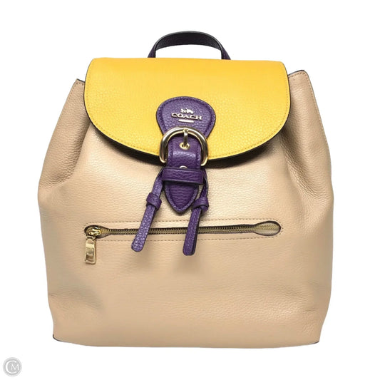 Backpack Designer By Coach, Size: Medium