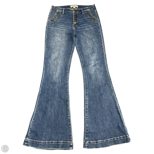 Jeans Boot Cut By Clothes Mentor In Blue Denim, Size: M