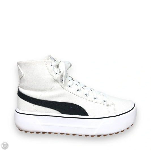 Shoes Sneakers Platform By Puma In Black & White, Size: 10