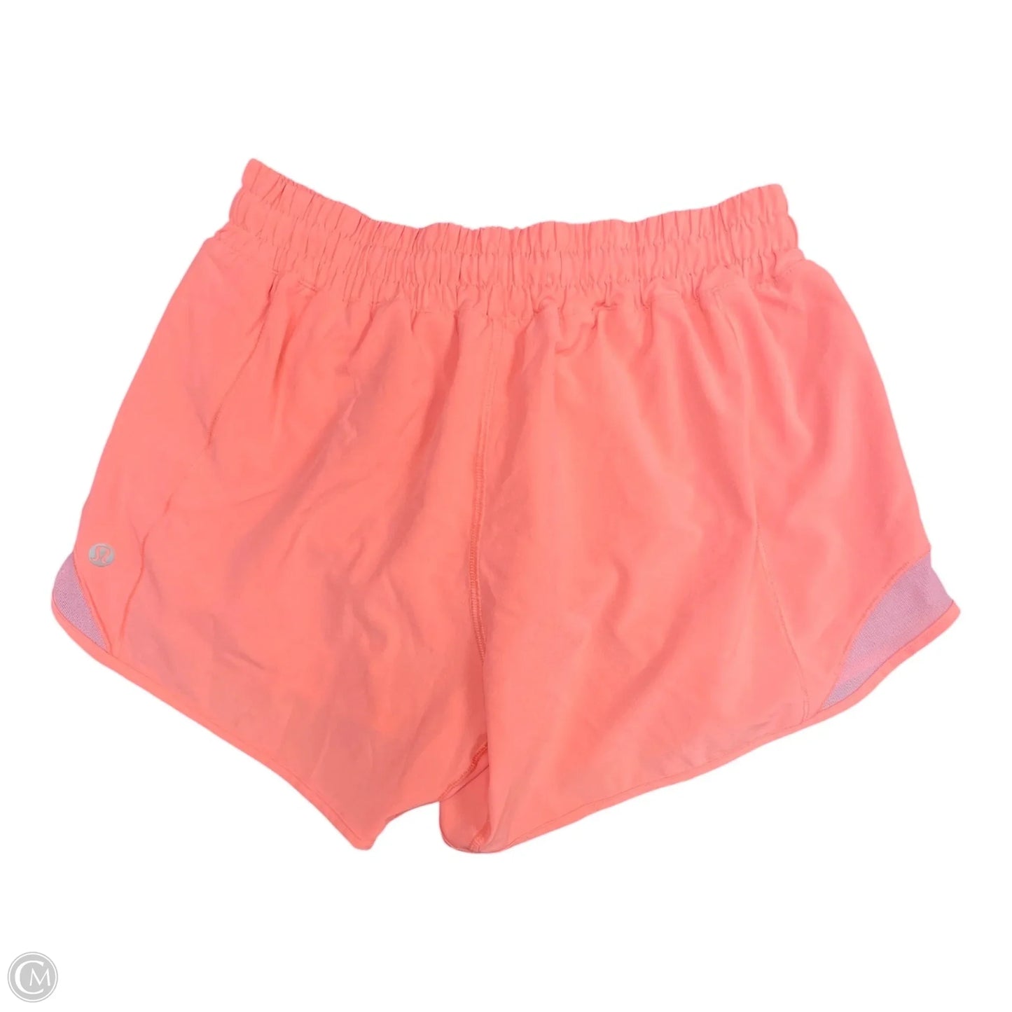 Athletic Shorts By Lululemon In Coral, Size: 6