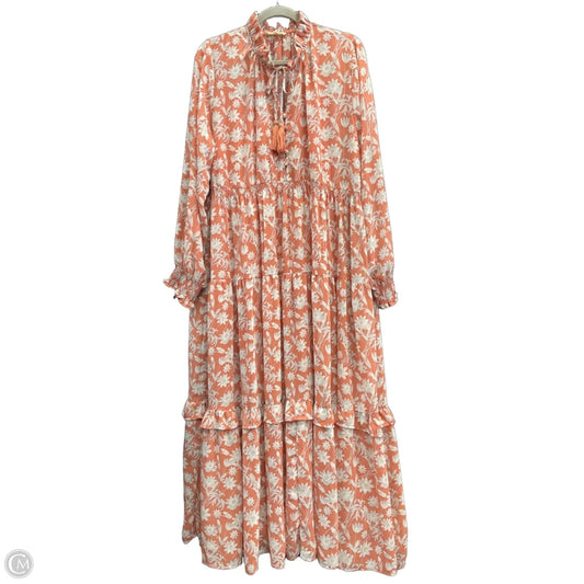 Dress Casual Maxi By Easel In Orange, Size: L