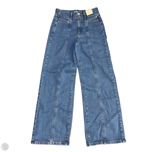 Jeans Wide Leg By Universal Thread In Blue Denim, Size: 10