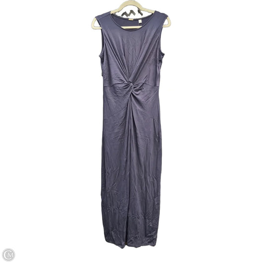 Dress Casual Maxi By T Tahari In Navy, Size: S