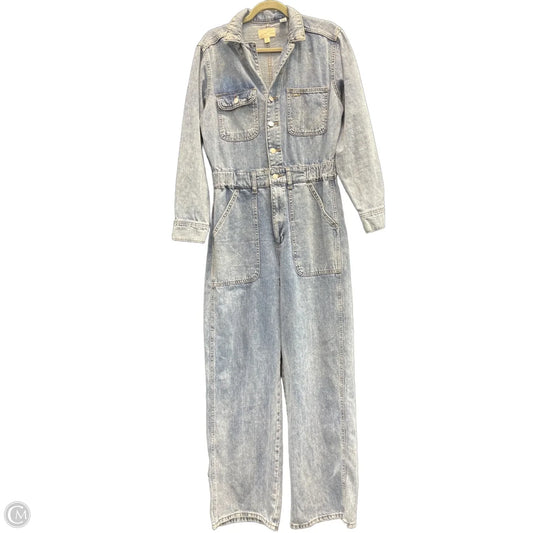 Jumpsuit By Universal Thread In Blue Denim, Size: 8