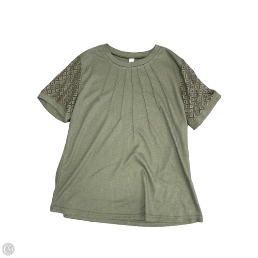 Top Short Sleeve By Clothes Mentor In Green, Size: Xl