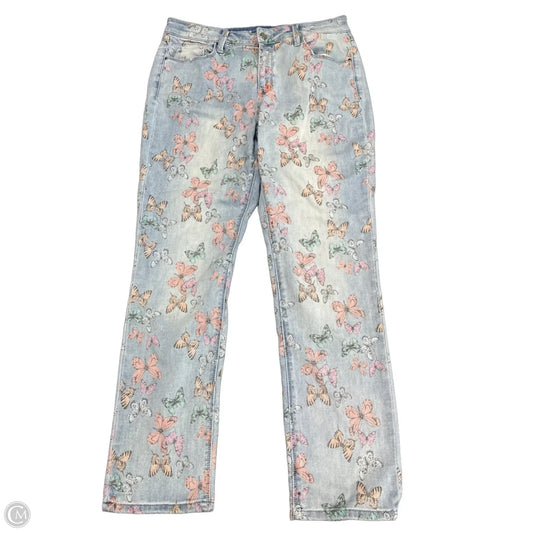 Jeans Boyfriend By Laurie Felt In Multi-colored, Size: 10
