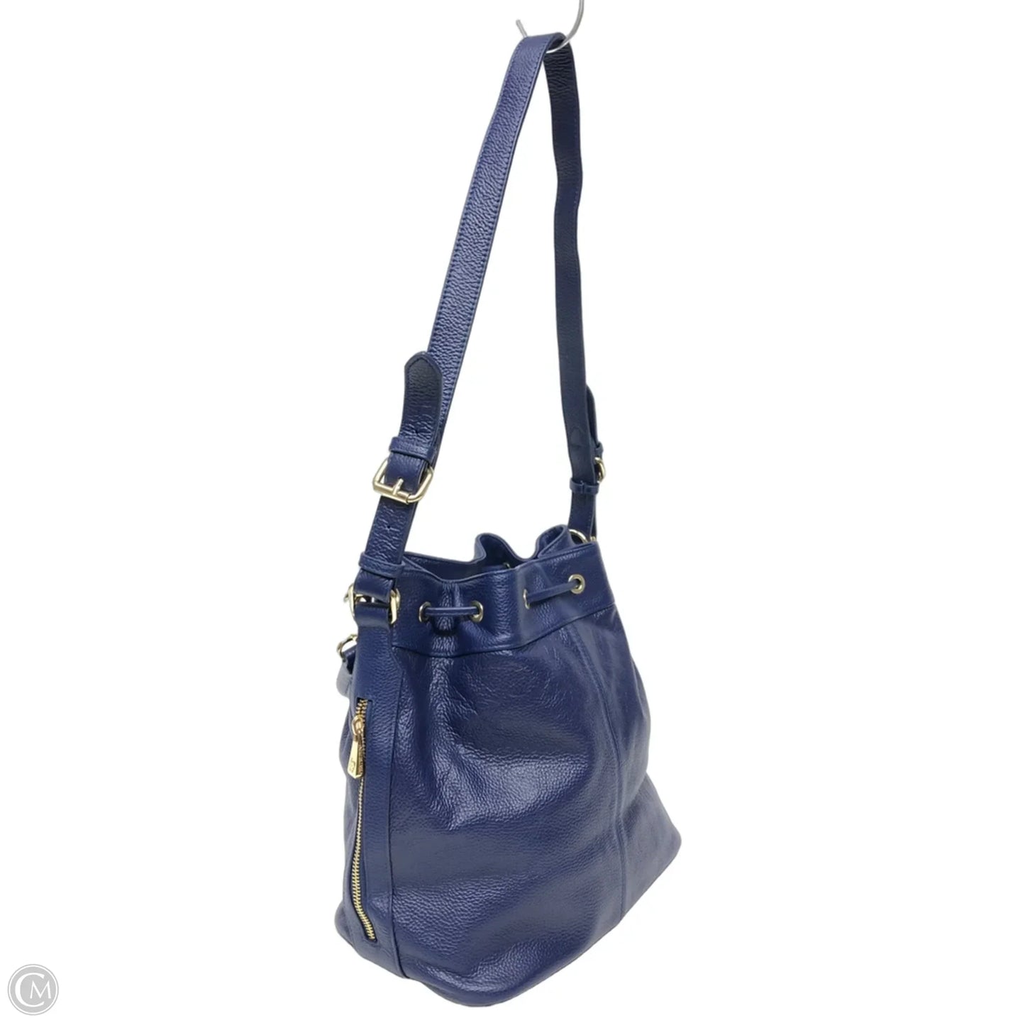 Handbag Leather By Clothes Mentor, Size: Medium