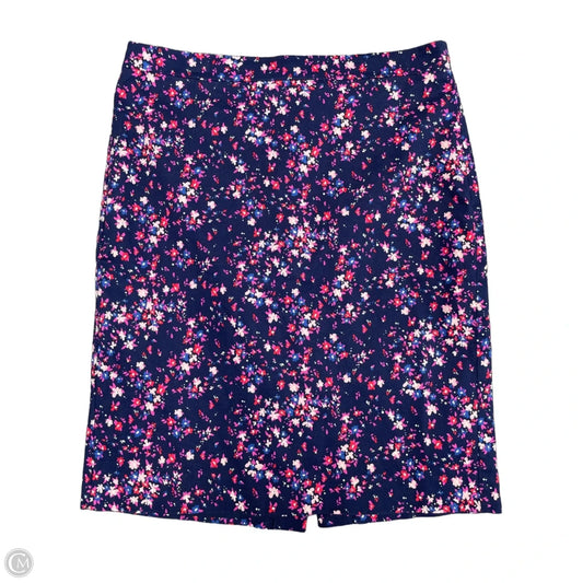 Skirt Mini & Short By J. Crew In Blue & Purple, Size: 8l