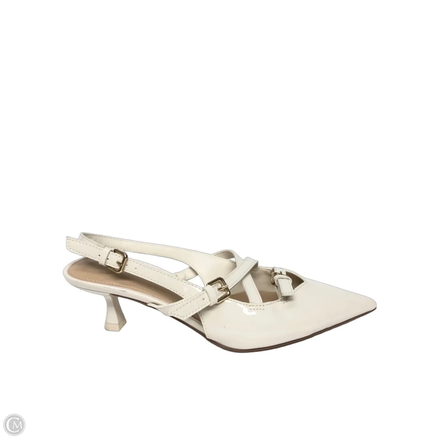 Shoes Heels Kitten By Madden Girl In Cream, Size: 7