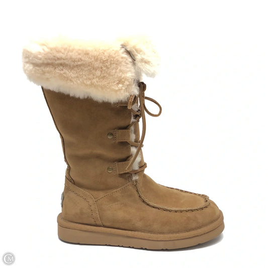 Boots Designer By Ugg In Tan, Size: 5