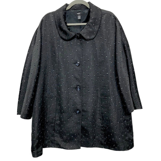 Coat Peacoat By Alfani In Black, Size: 3x