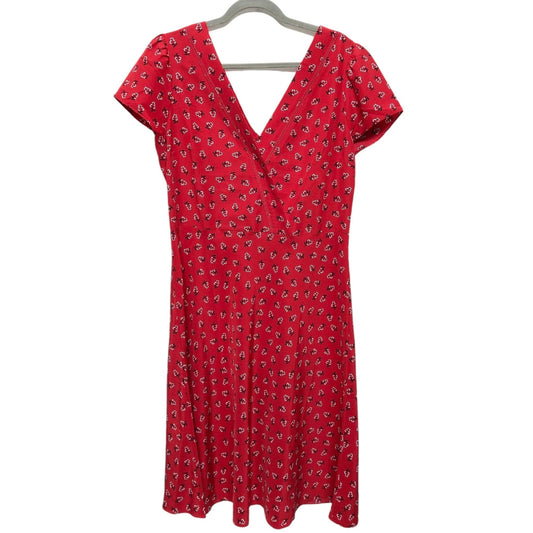 Dress Casual Midi By Draper James In Red, Size: 14