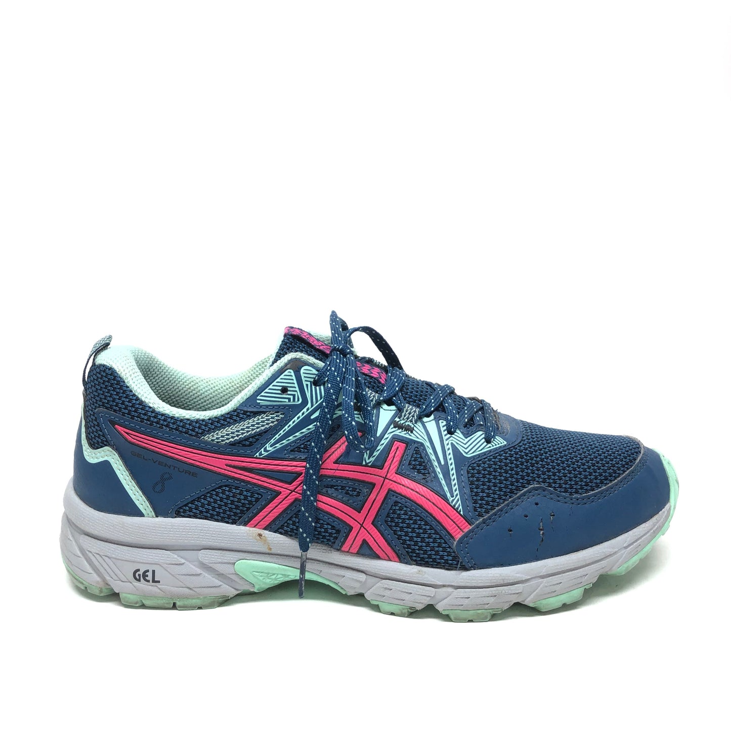 Shoes Athletic By Asics In Blue, Size: 9