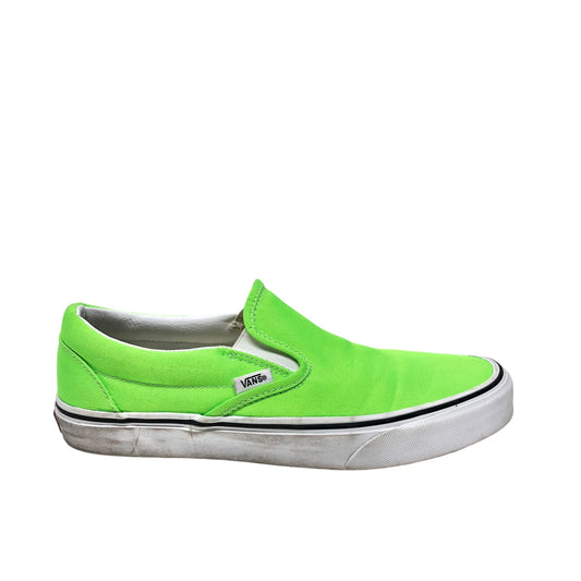 Shoes Sneakers By Vans In Green, Size: 10