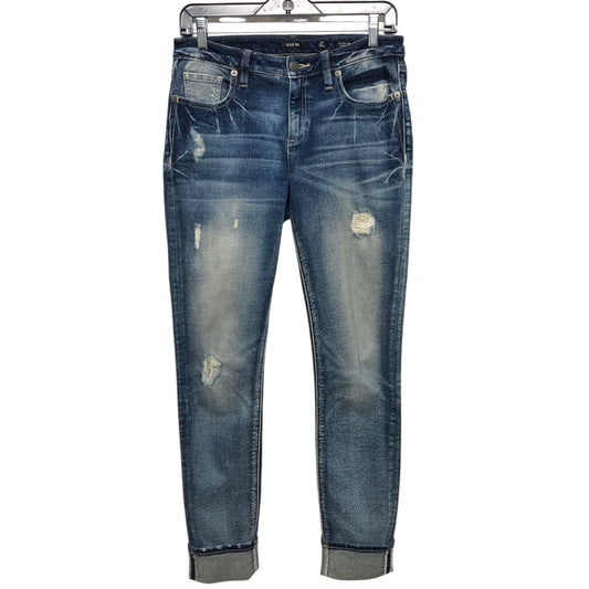 Jeans Skinny By Miss Me In Blue, Size: 4