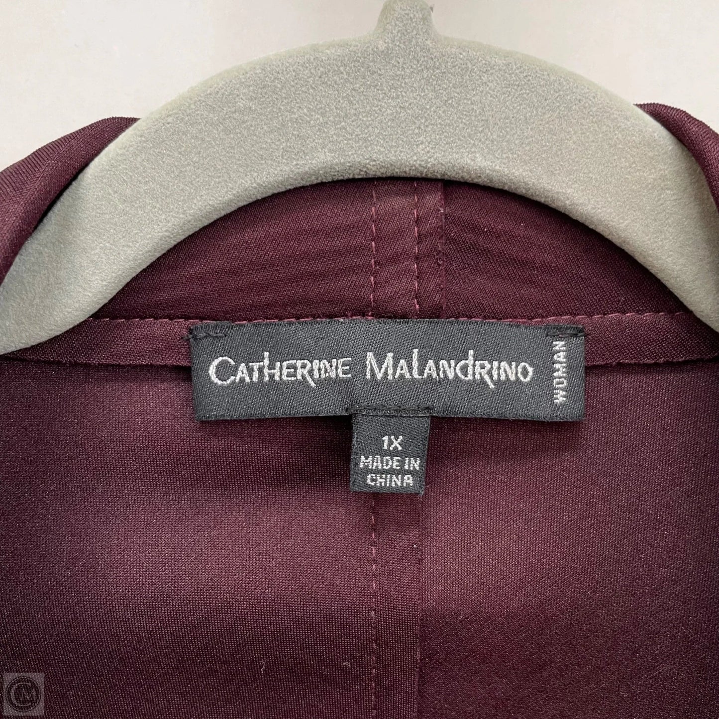 Jacket Moto By Catherine Malandrino In Purple, Size: 1x