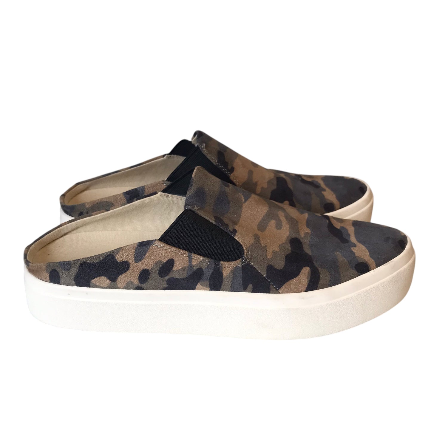 Shoes Flats By Lucky Brand In Camouflage Print, Size:7.5