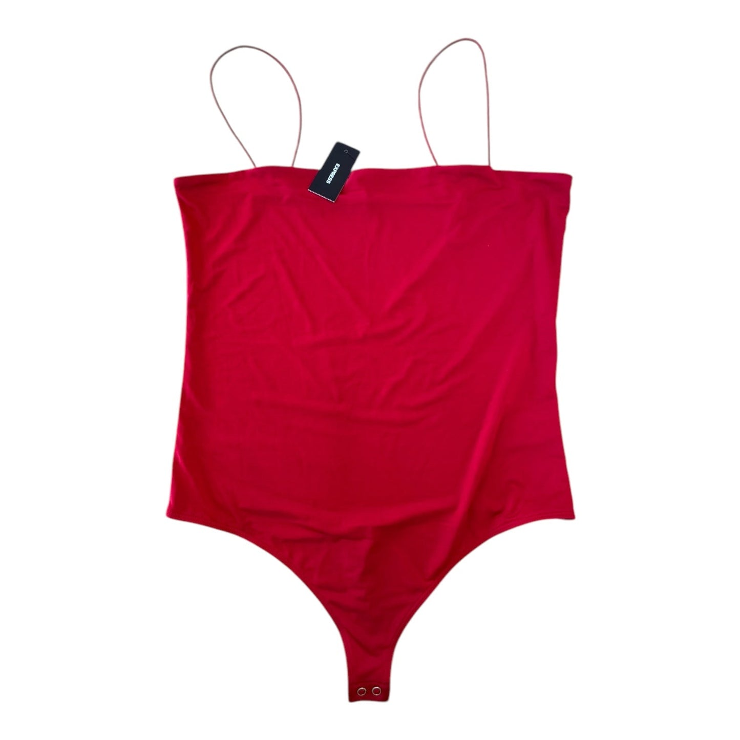 Top Sleeveless By Express In Red, Size:L