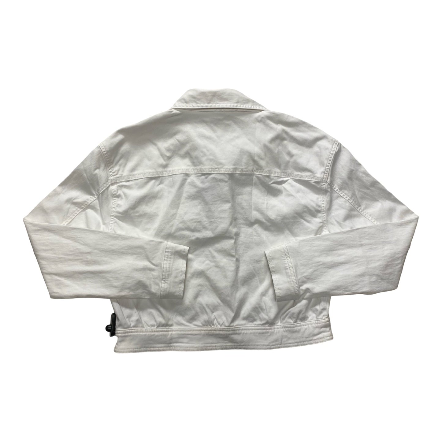 Jacket Denim By Kut In White, Size:L