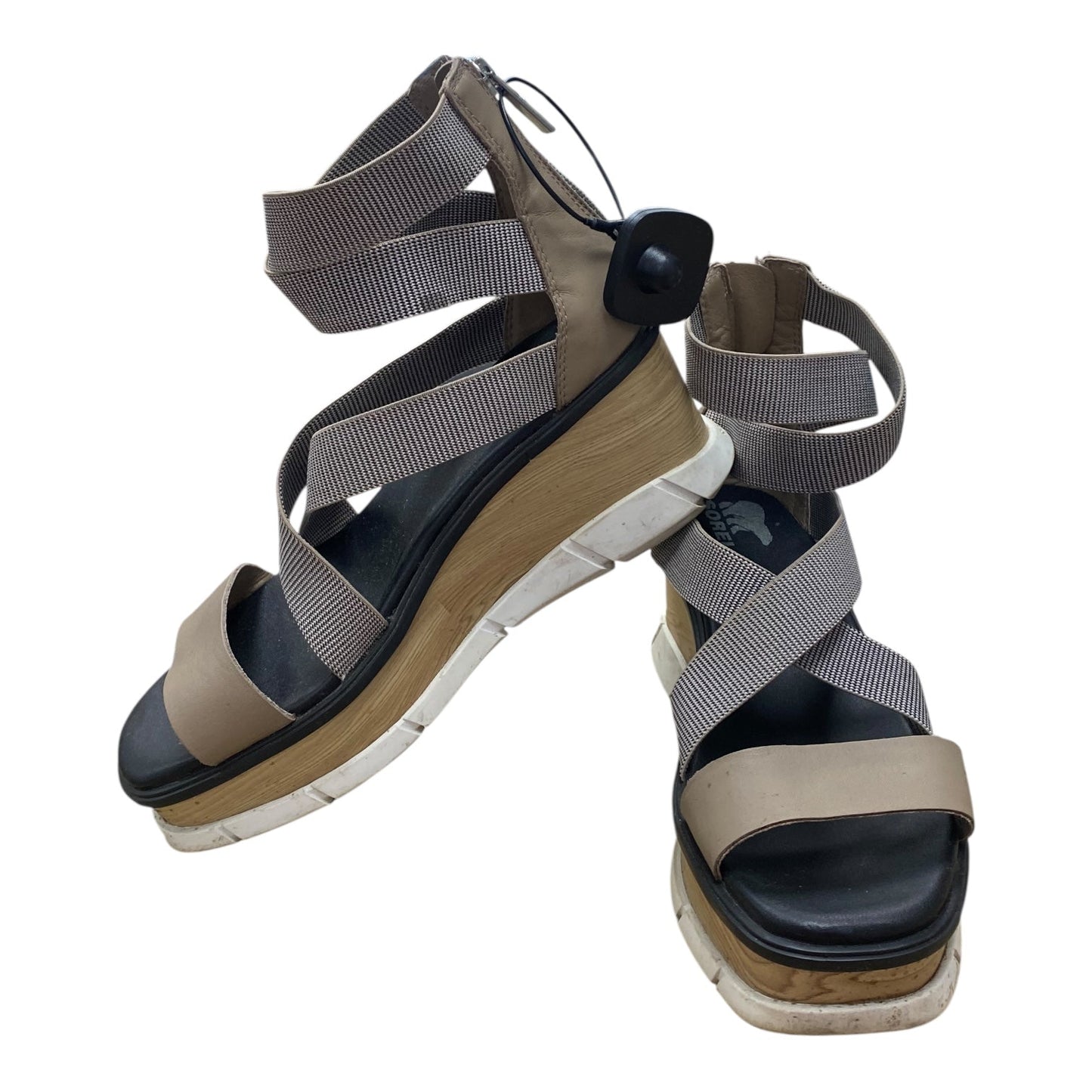 Sandals Designer By Sorel In Multi, Size:9