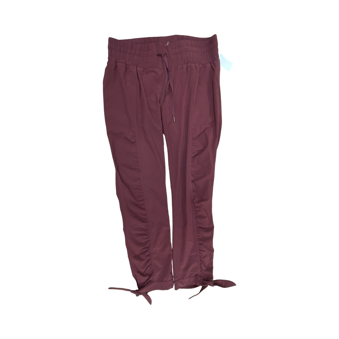 Athletic Pants By Prana In Maroon, Size:S