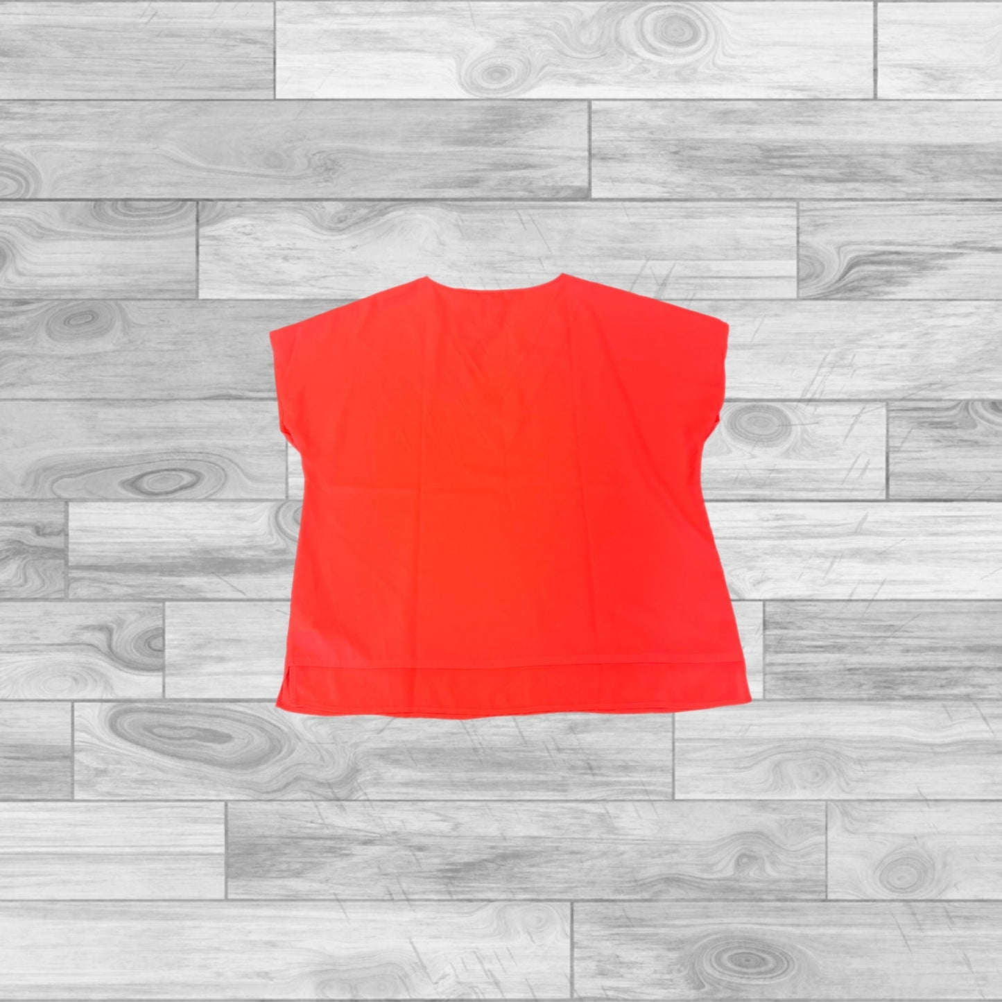 Orange Top Short Sleeve Dkny, Size L