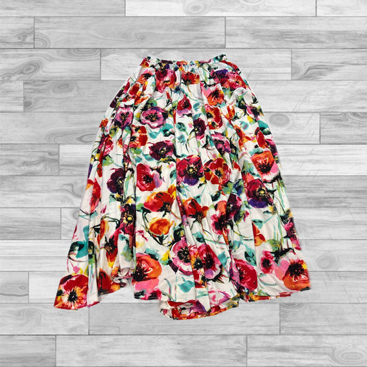 Skirt Maxi By Clothes Mentor In Floral Print, Size: M