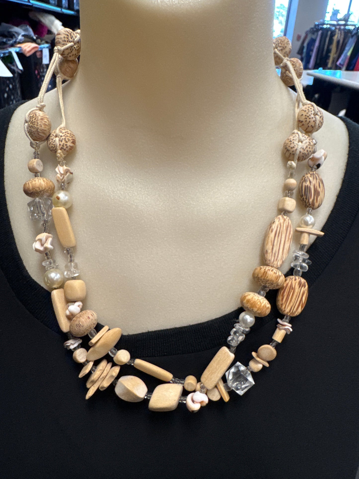 Necklace Layered By Clothes Mentor