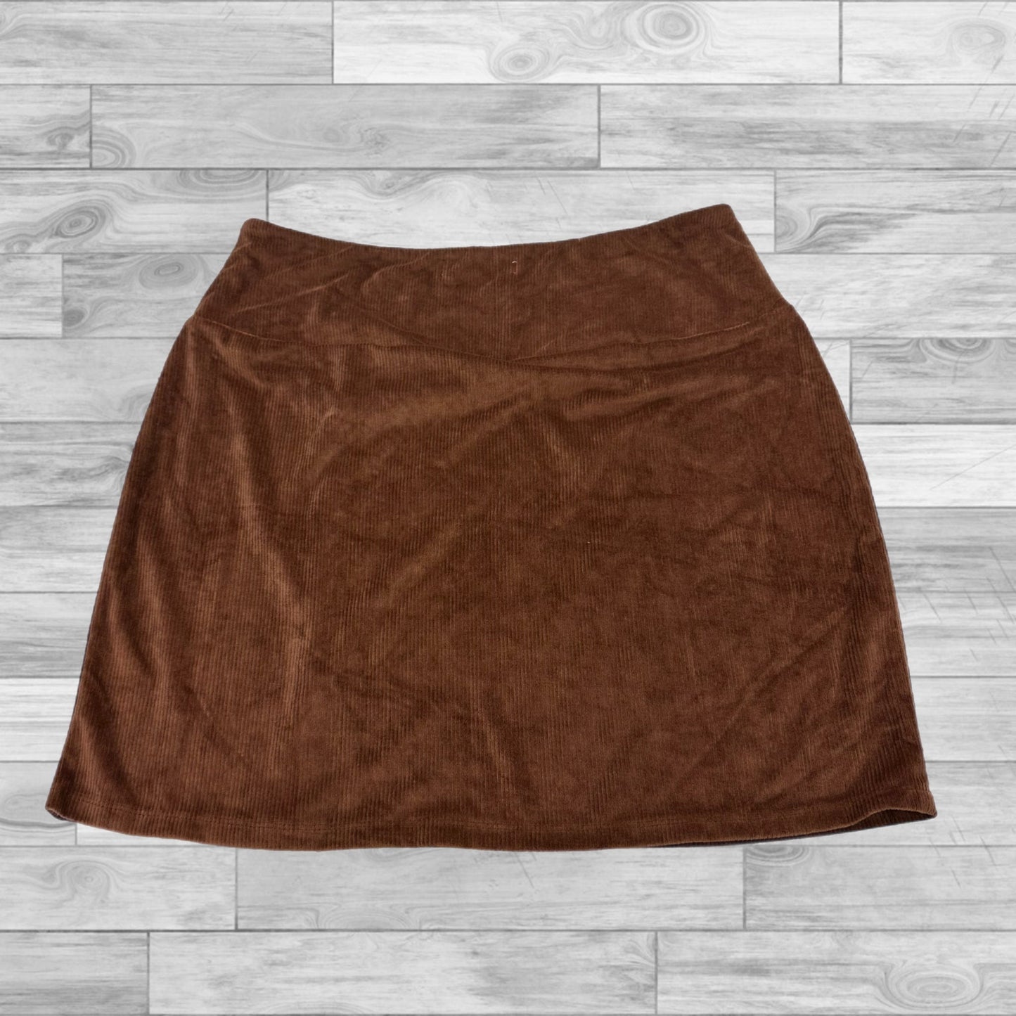 Skirt Mini & Short By No Comment In Brown, Size: Xl