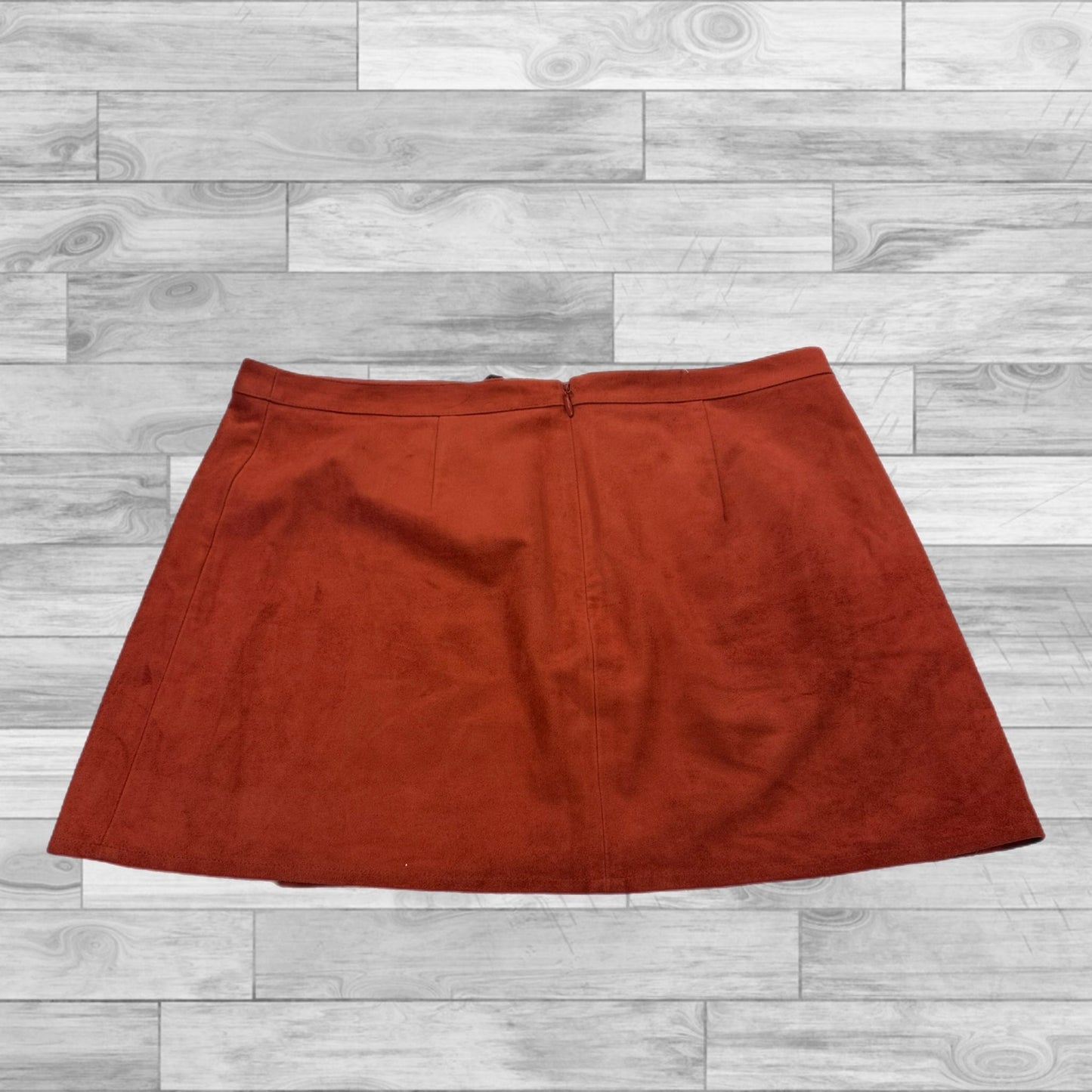 Skirt Mini & Short By Bcbg In Orange, Size: L