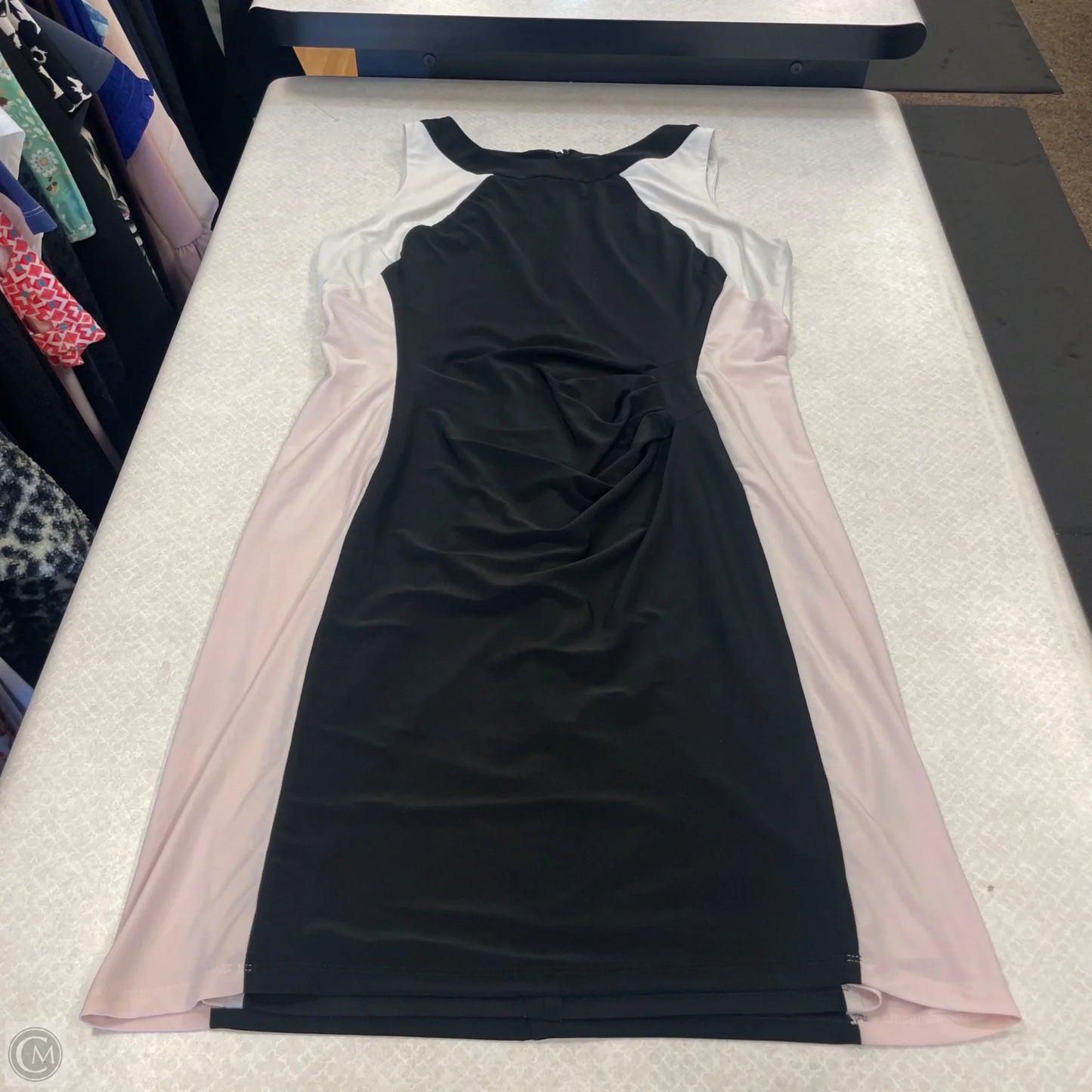 Dress Casual Short By Ralph Lauren In Black & White, Size: 16