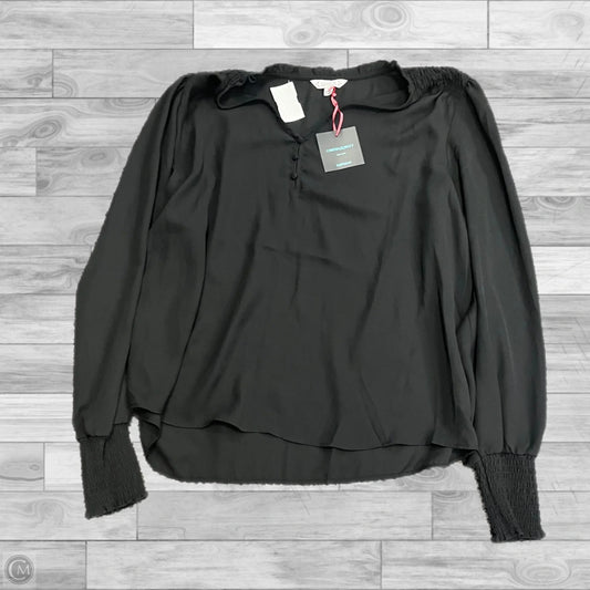 Top Long Sleeve By Nanette Lepore In Black, Size: Xl