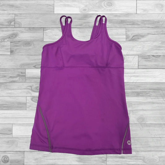 Athletic Tank Top By Kyodan In Purple, Size: S