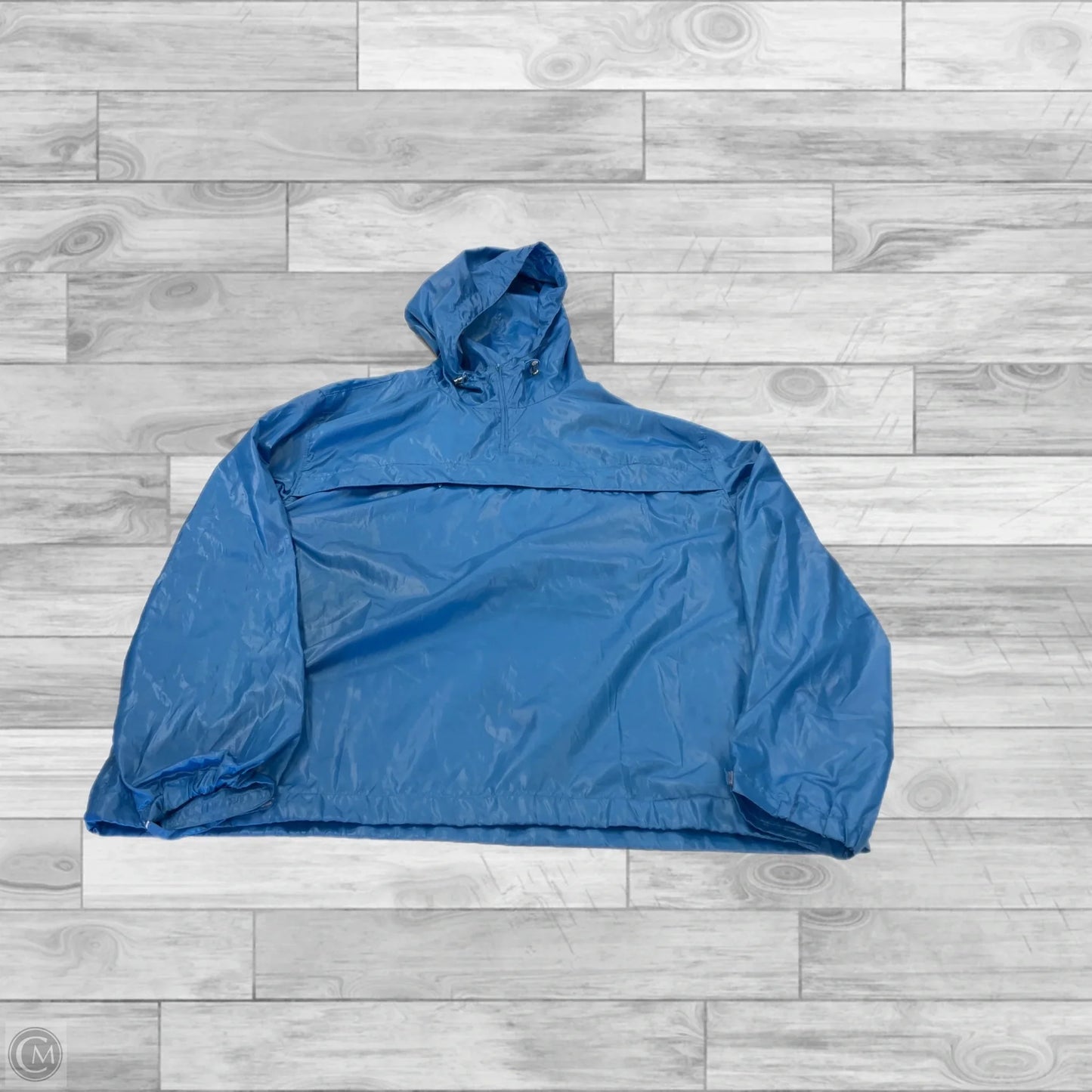 Jacket Windbreaker By Ralph Lauren In Blue, Size: Xl