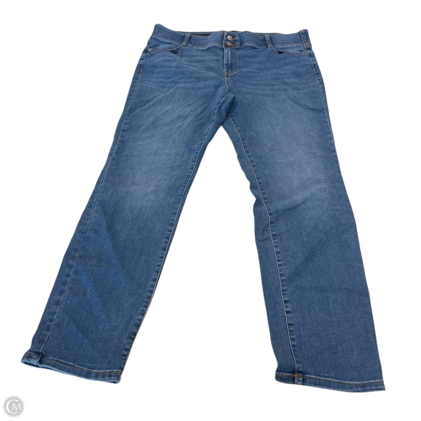 Jeans Skinny By Nine West In Blue Denim, Size: 18