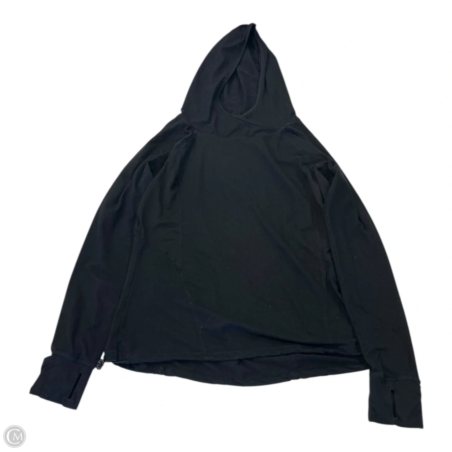 Athletic Jacket By Danskin In Black, Size: S