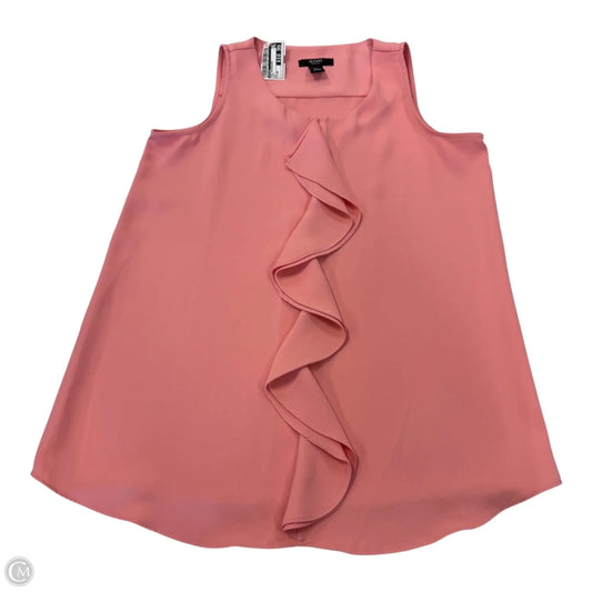 Top Sleeveless By Alfani In Pink, Size: 4p