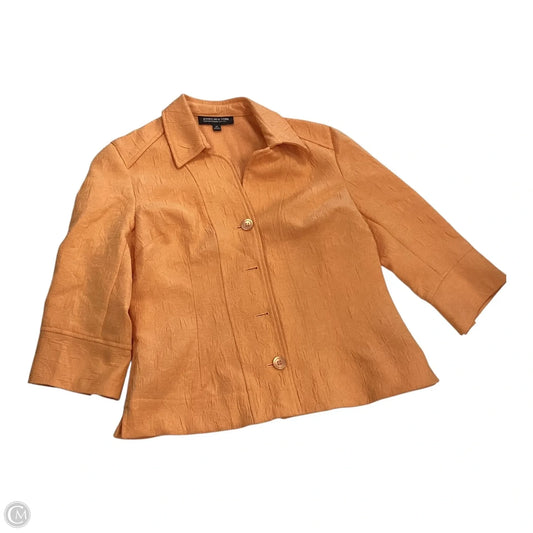 Blazer By Jones New York In Orange, Size: 8p