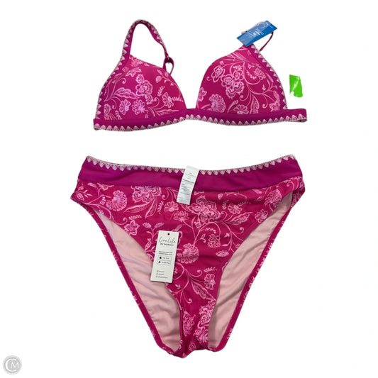 Swimsuit 2pc By Cupshe In Pink, Size: Xl
